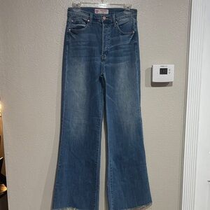 Stylish Blue Flare Jeans